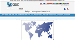 Desktop Screenshot of dni-swiateczne.com